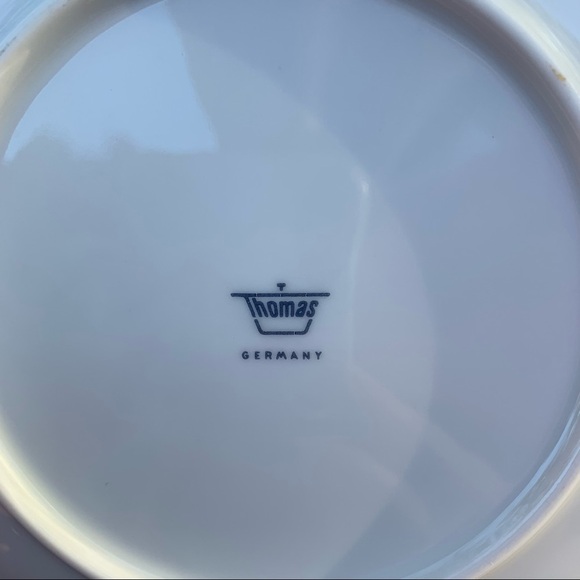 6 X Thomas design by Sigvard Bernadotte set of cups and saucers geometric design - Picture 10 of 14